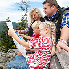 Wandern mit Familie