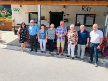 Gästeehrungen Rupp 35 J. & Suchy 30 J. 