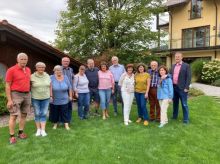 Gästeehrung Panek 25J., Baur 25 J., Graupner 15 J., Madek 10 J., Ott 10 J., Grund 10 J.