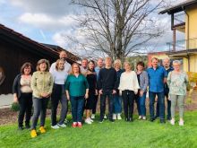 Gästeehrungen Hammer, Valentin, Brütting, Hödl, Reuter 10J Skacel, Först , Müller 15J