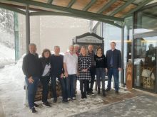 Gästeehrung Kunschke 25 J., Fleischmann 15 J., Zachäi, Muschick 10 J.