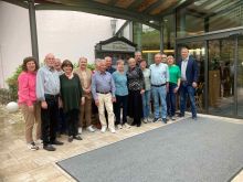 Gästeehrung Rütze, 25 J., Erfurth,Sterzinger, 20 J., Fischer, Schicker, Wöcherl, Kiechle-Wöcherl, Schreiber, 15J.