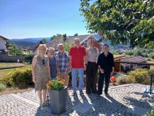 Gästeehrung Wellness-Ferienwohnungen Zellertalblick, Clodius, 15 Jahre
